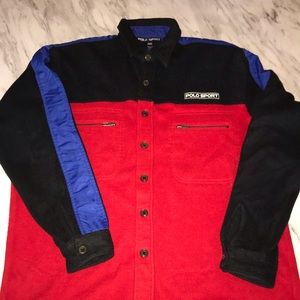 Vintage Ralph Lauren Polo Sport Fleece Shirt